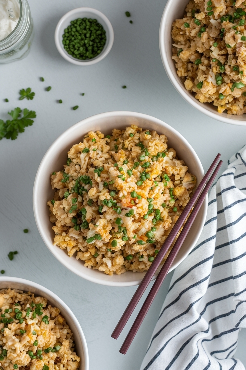cauliflower fried rice recipe keto takeout style