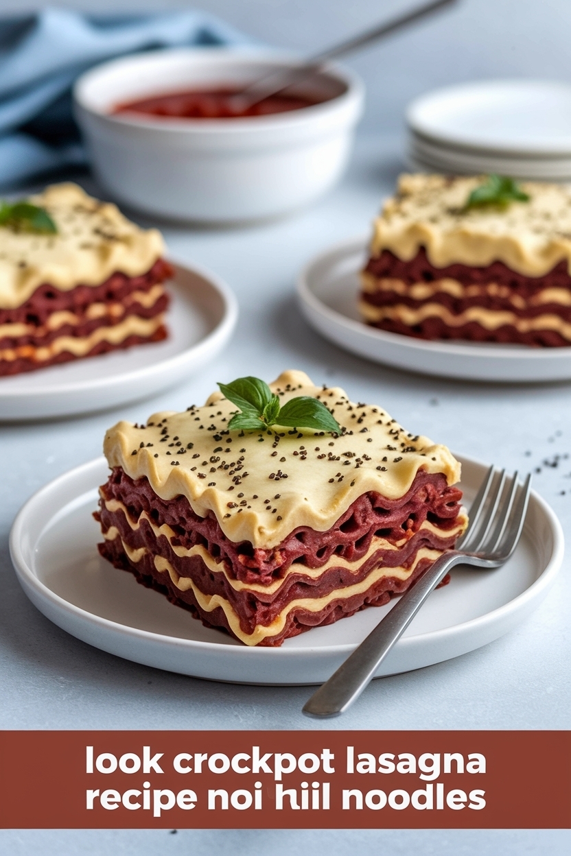 crockpot lasagna recipe easy no boil noodles