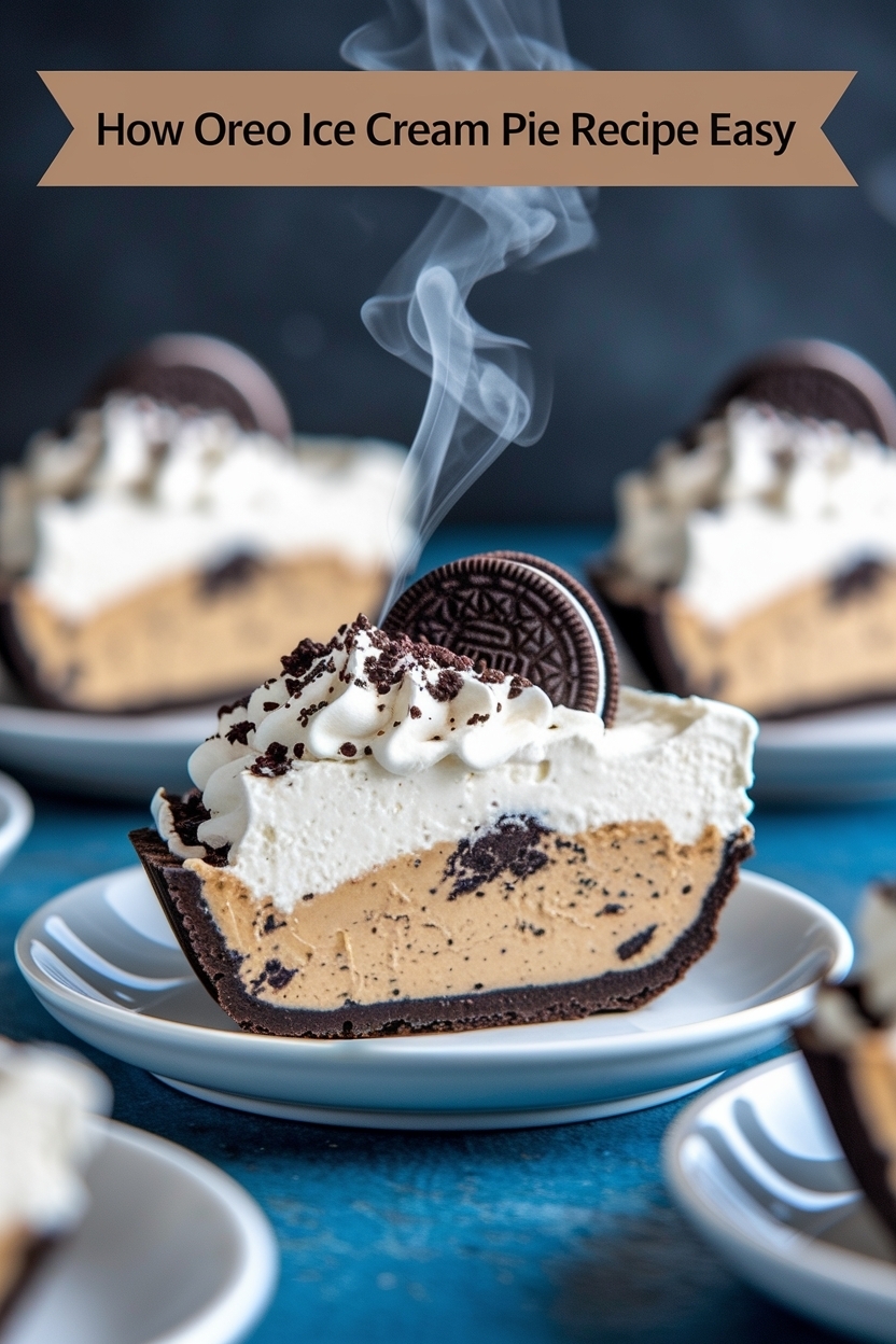 oreo ice cream pie recipe easy