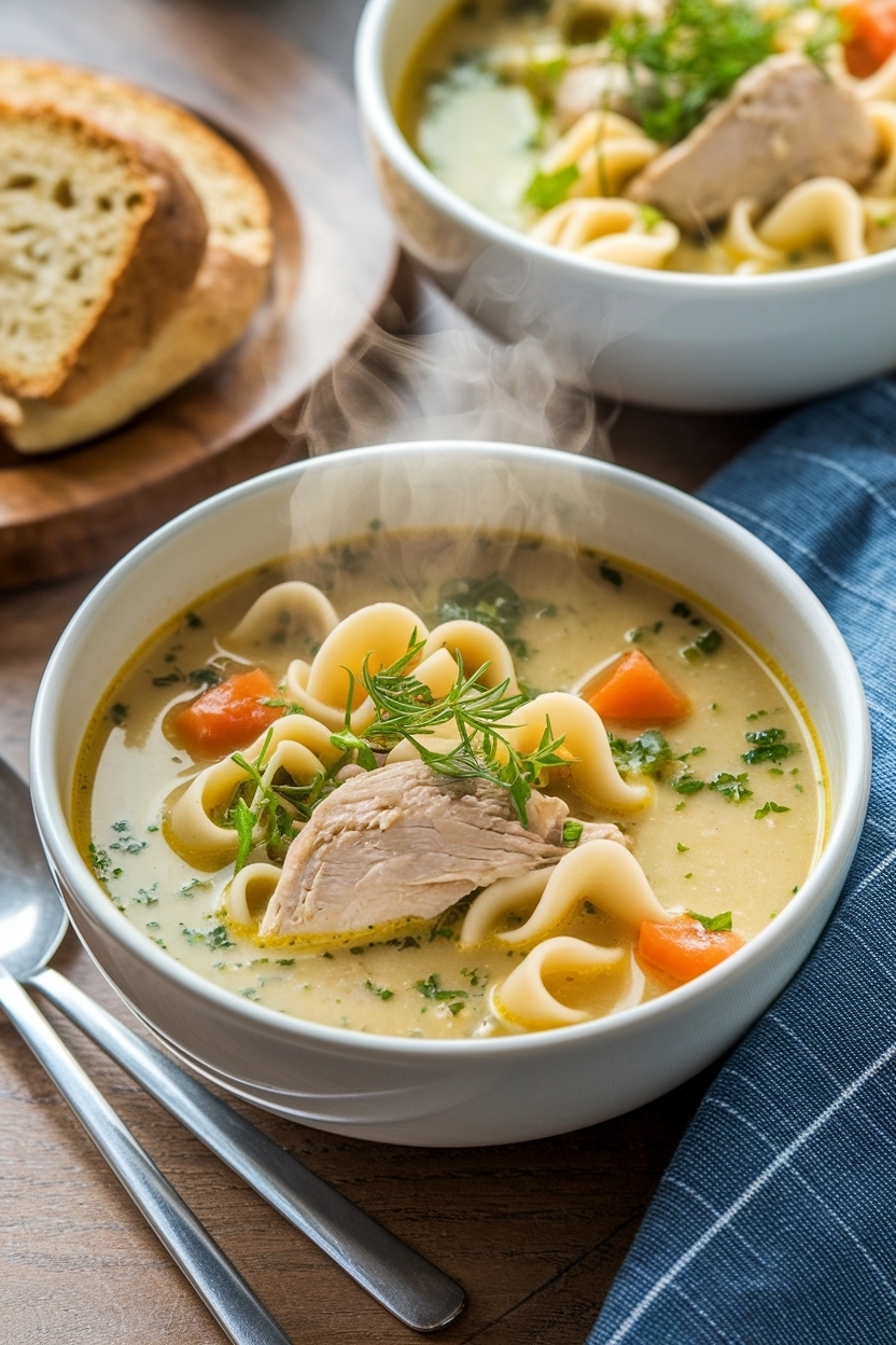 chicken noodle soup recipe from scratch