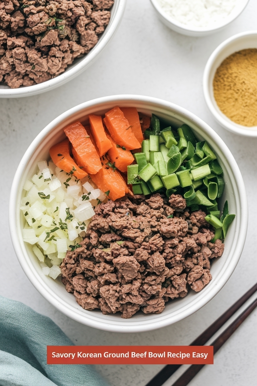 korean ground beef bowl recipe easy