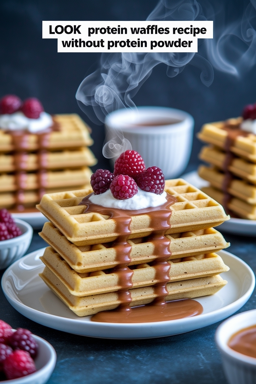 protein waffles recipe without protein powder