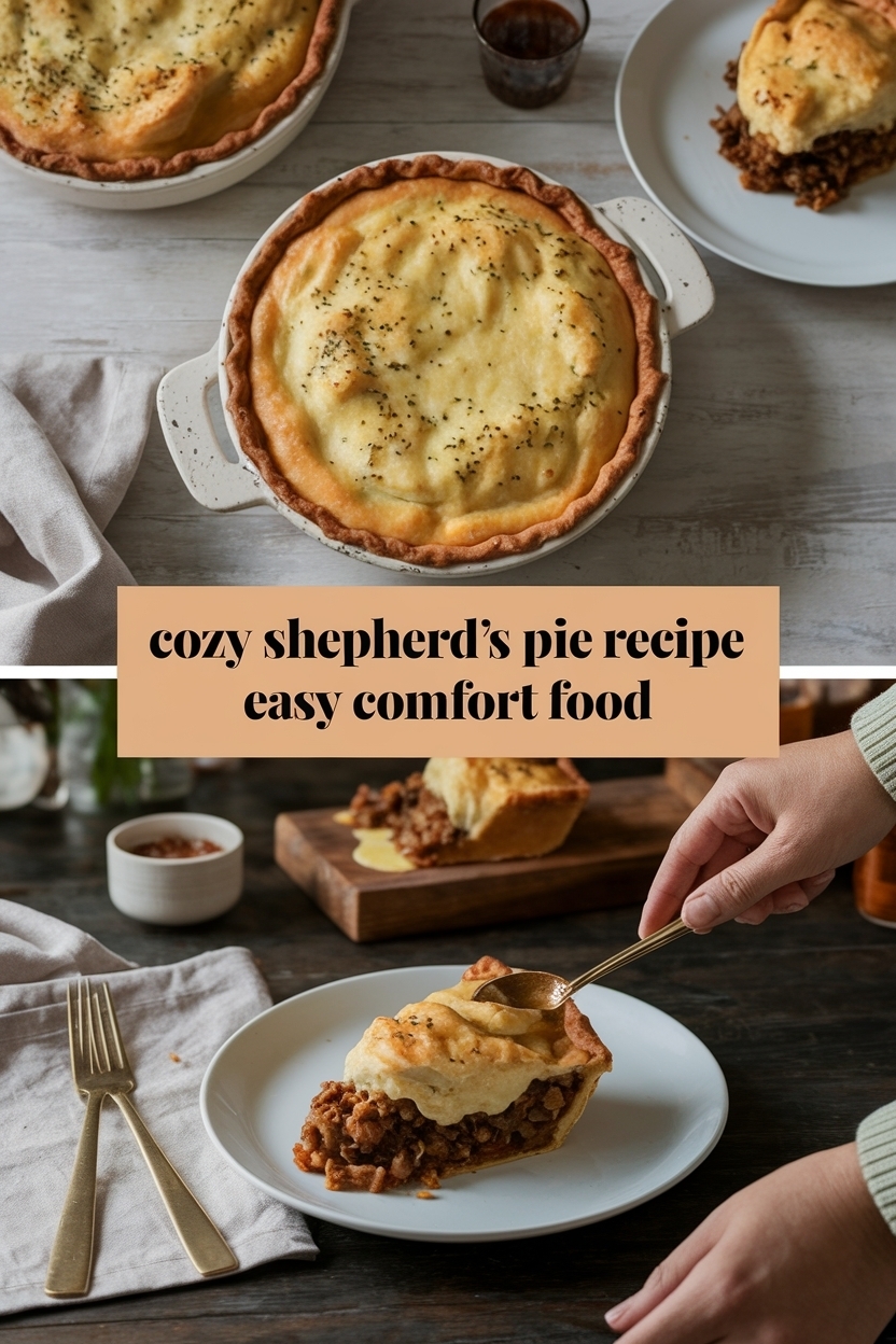 shepherd's pie recipe easy comfort food