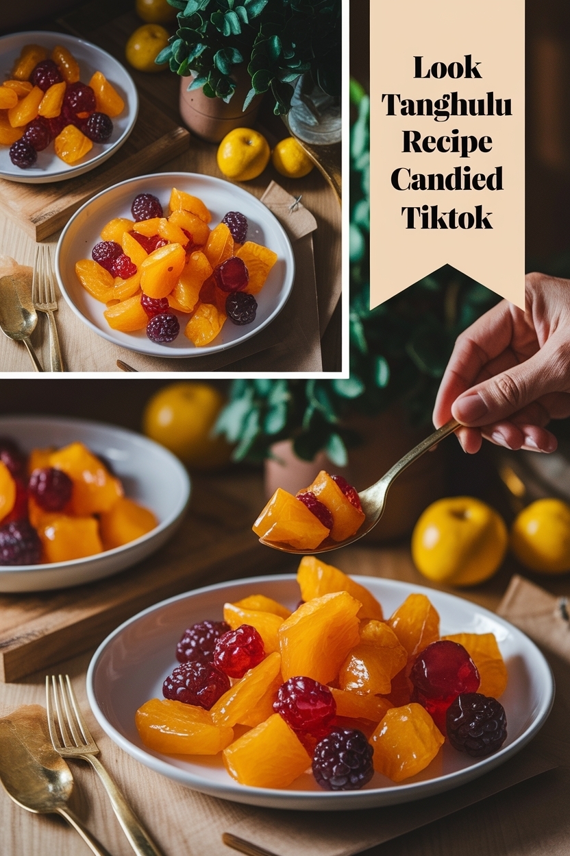 tanghulu recipe candied fruit tiktok