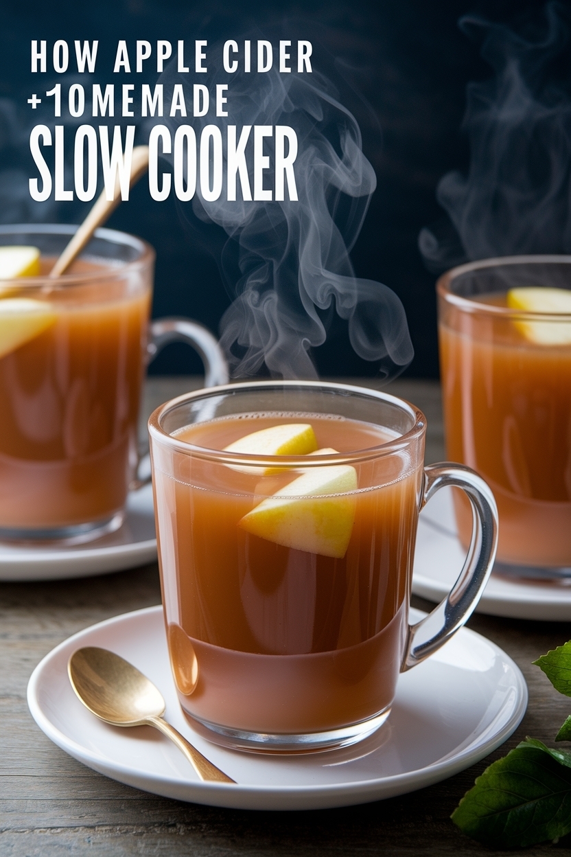 apple cider recipe homemade slow cooker
