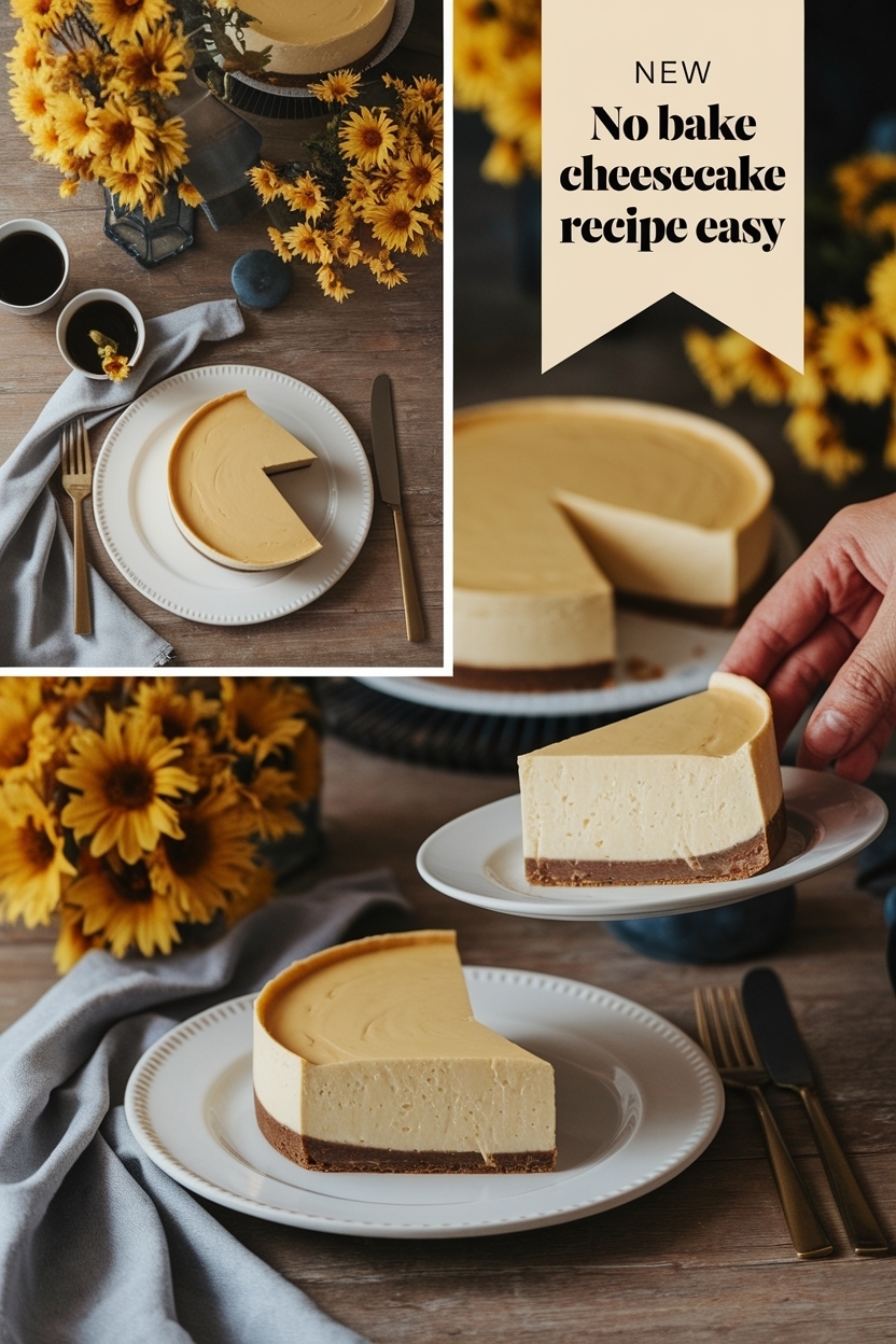no bake cheesecake recipe easy