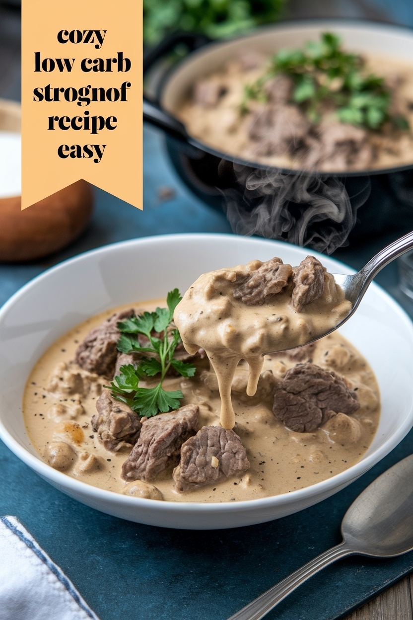 low carb beef stroganoff recipe easy