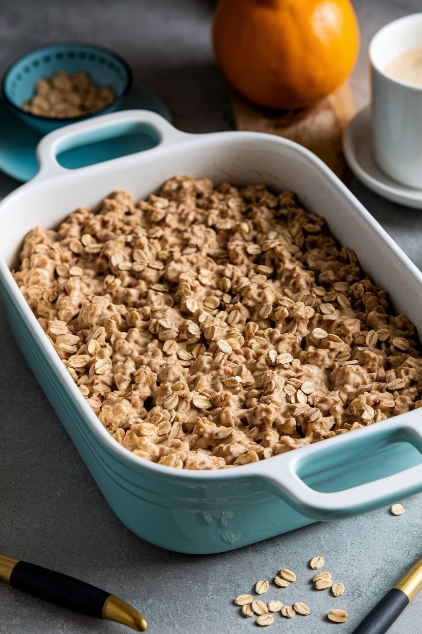 cottage cheese baked oats recipe