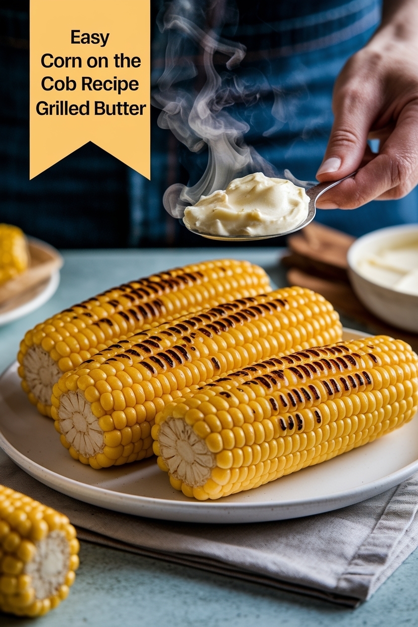 corn on the cob recipe grilled butter