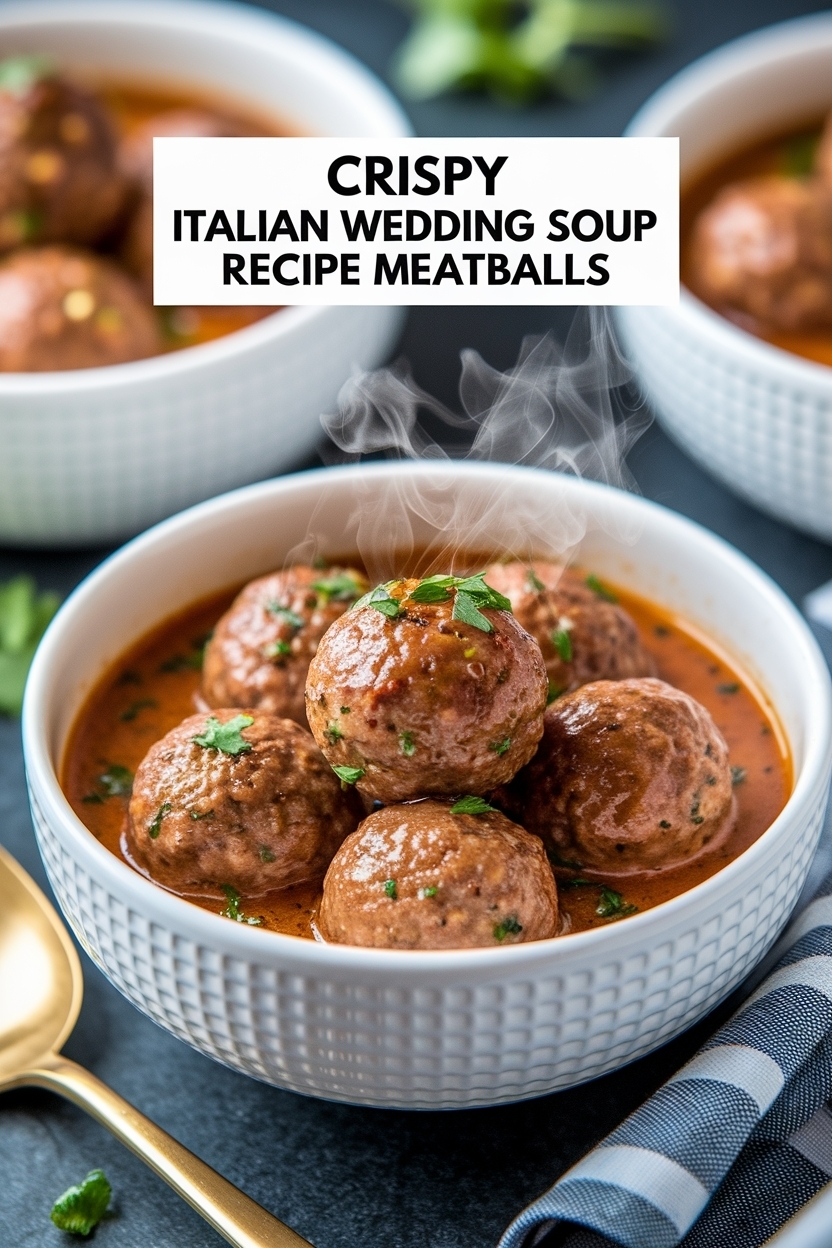 italian wedding soup recipe meatballs