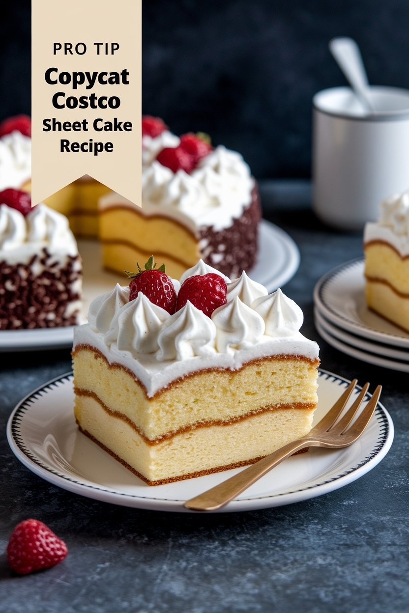 copycat costco sheet cake recipe