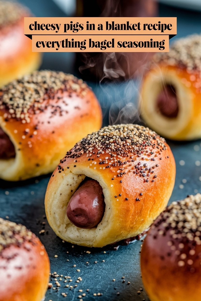 pigs in a blanket recipe everything bagel seasoning
