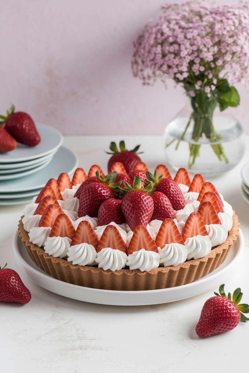 strawberry pretzel pie recipe summer