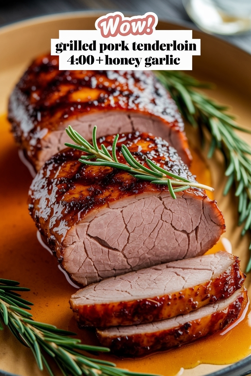 grilled pork tenderloin 400 honey garlic