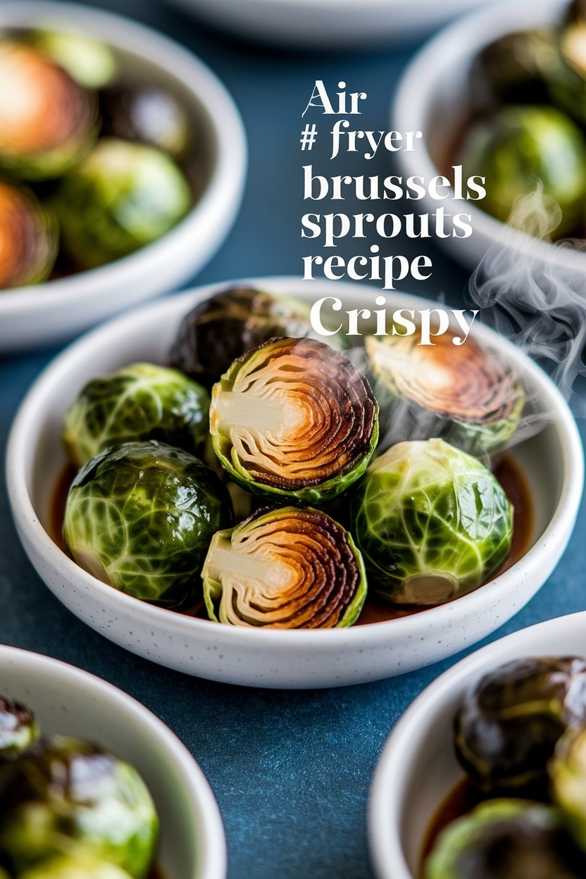 air fryer brussels sprouts recipe crispy