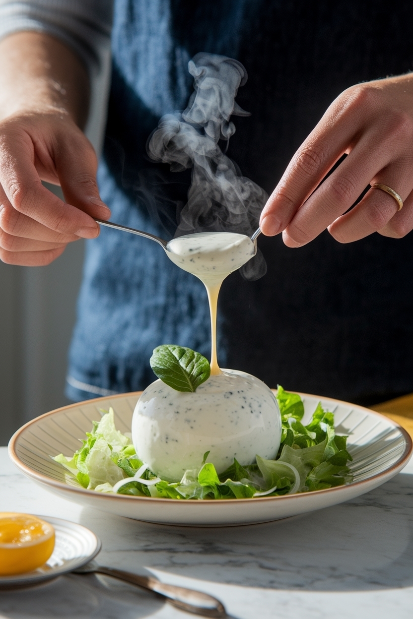 greek yogurt caesar dressing no raw egg