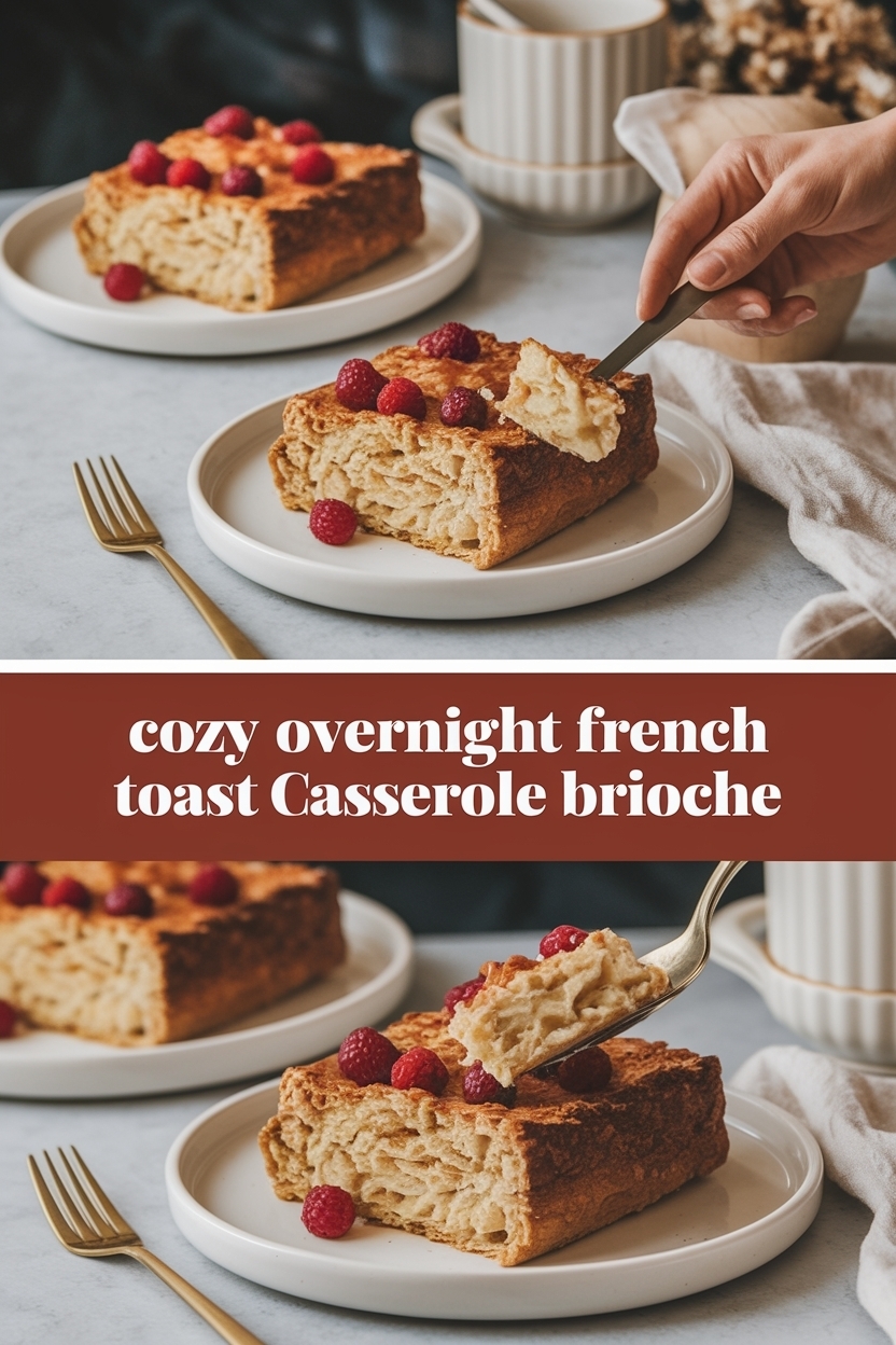 overnight french toast casserole brioche