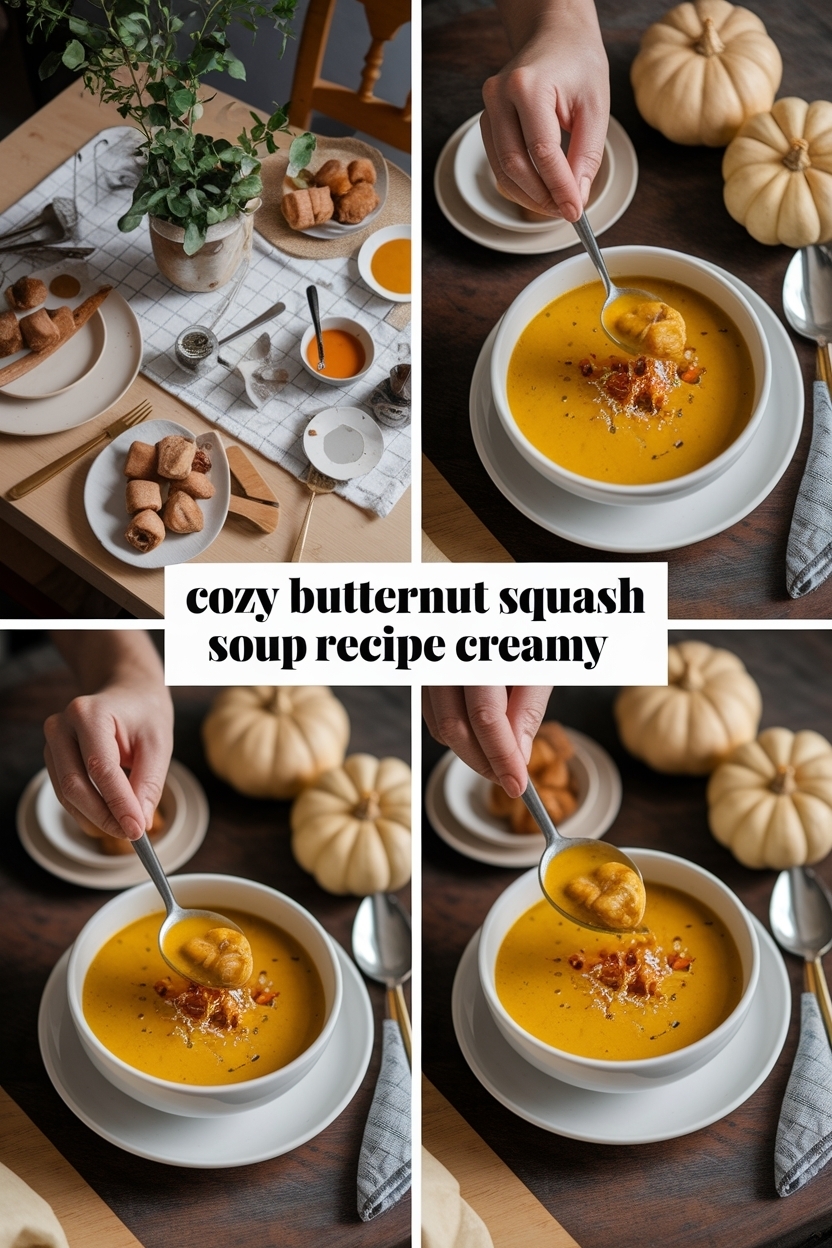 butternut squash soup recipe creamy