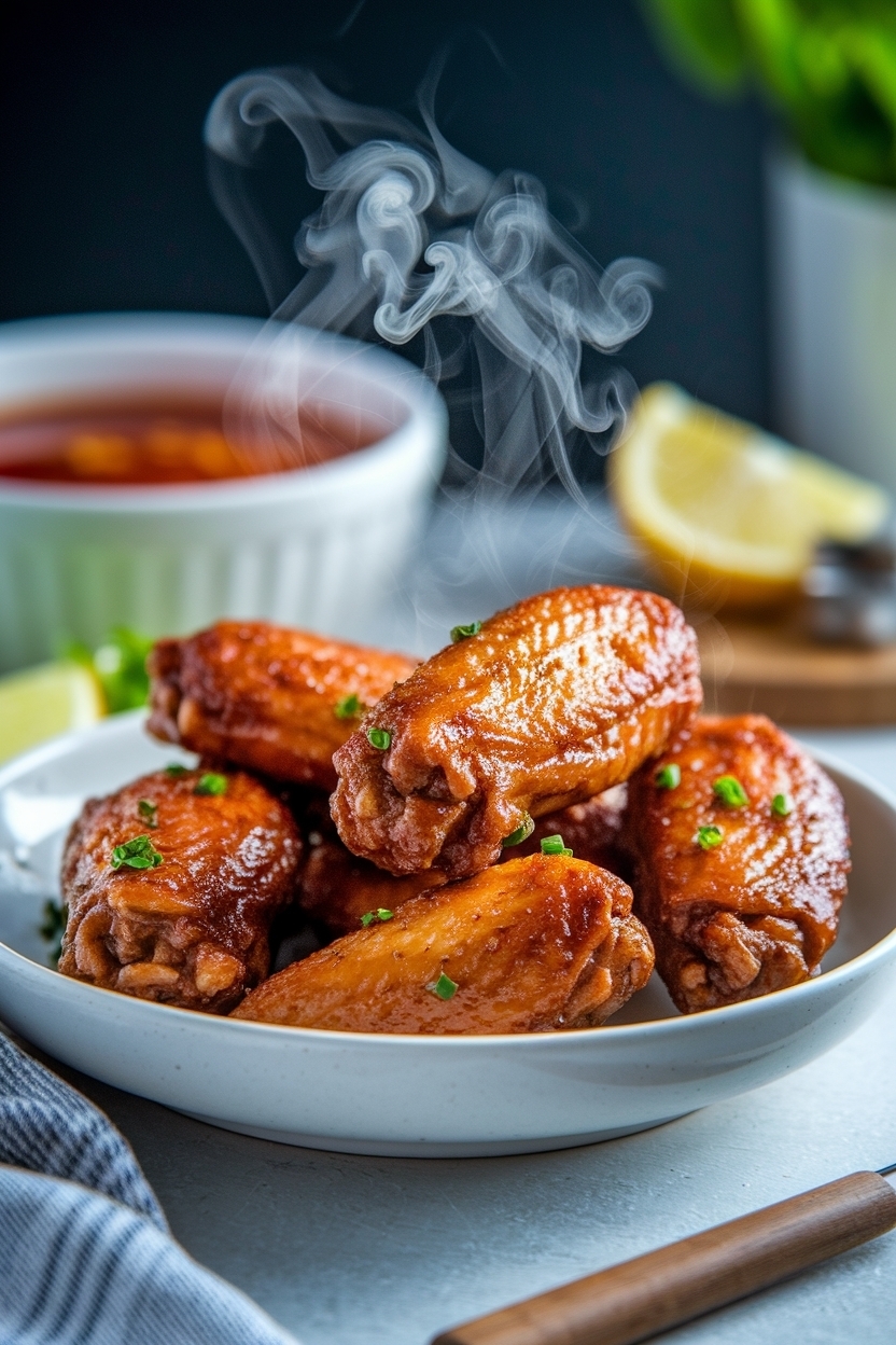air fryer chicken wings recipe crispy