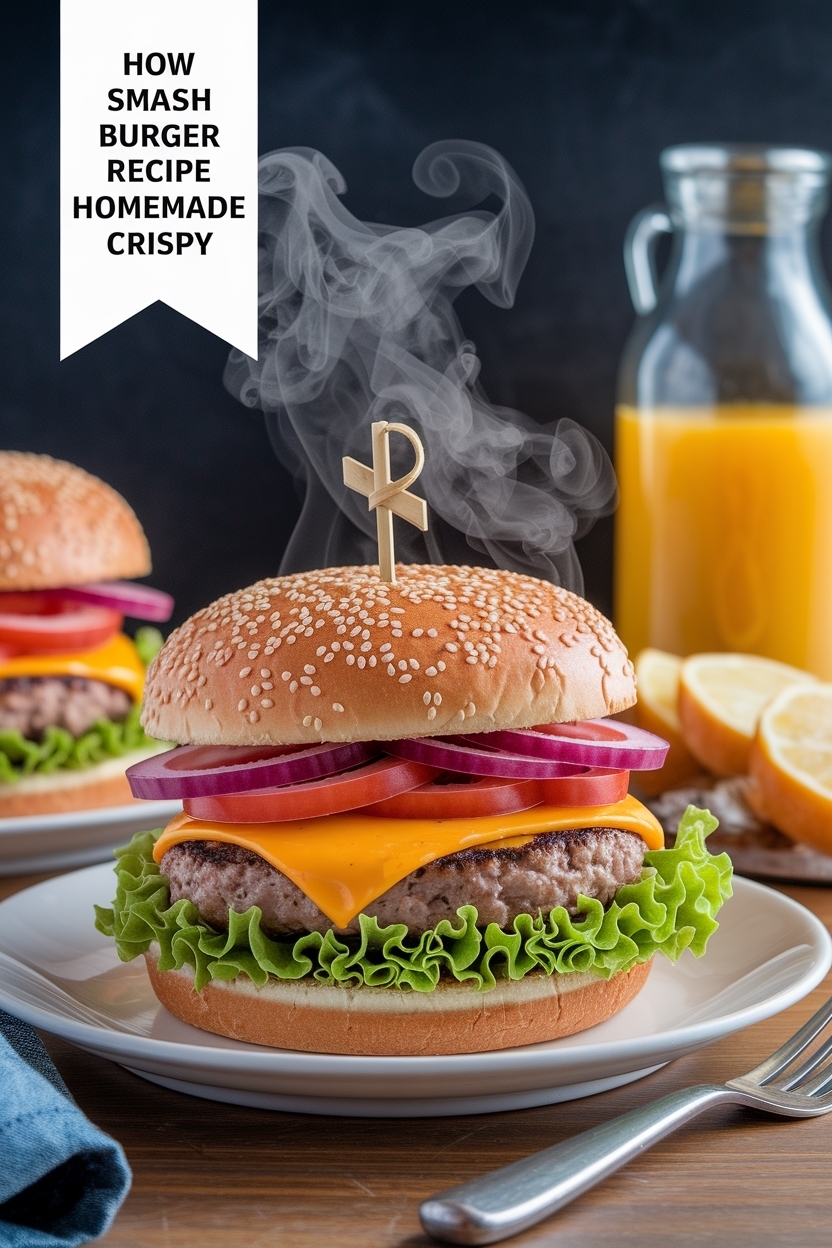 smash burger recipe homemade crispy