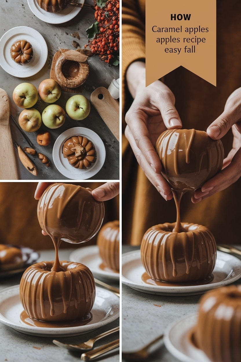 caramel apples recipe easy fall