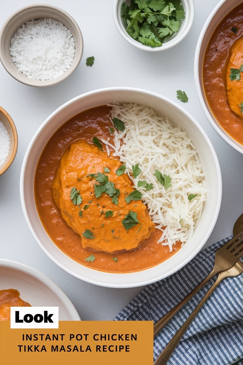 instant pot chicken tikka masala recipe