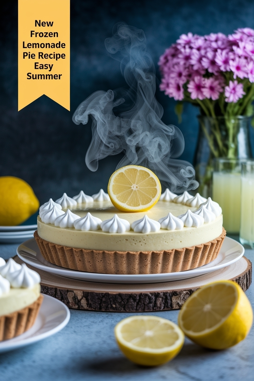 frozen lemonade pie recipe easy summer