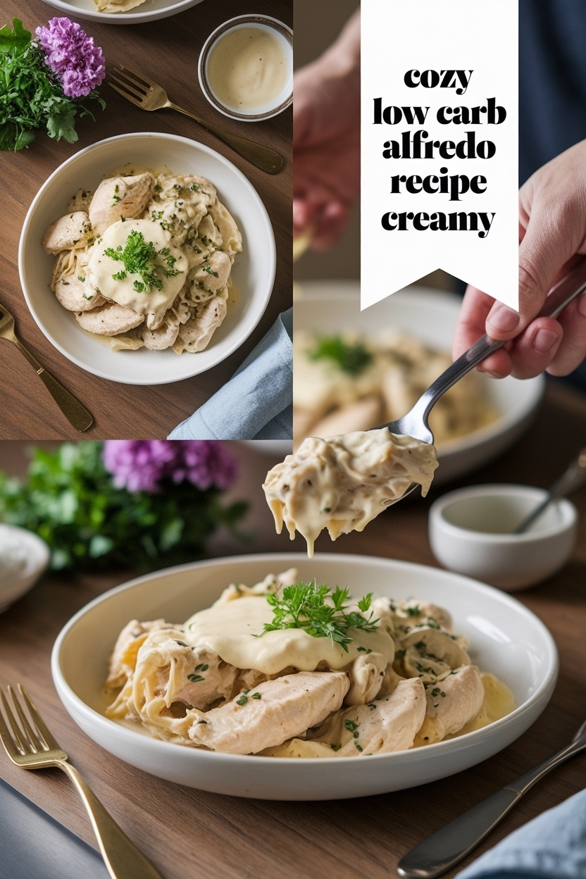 low carb chicken alfredo recipe creamy
