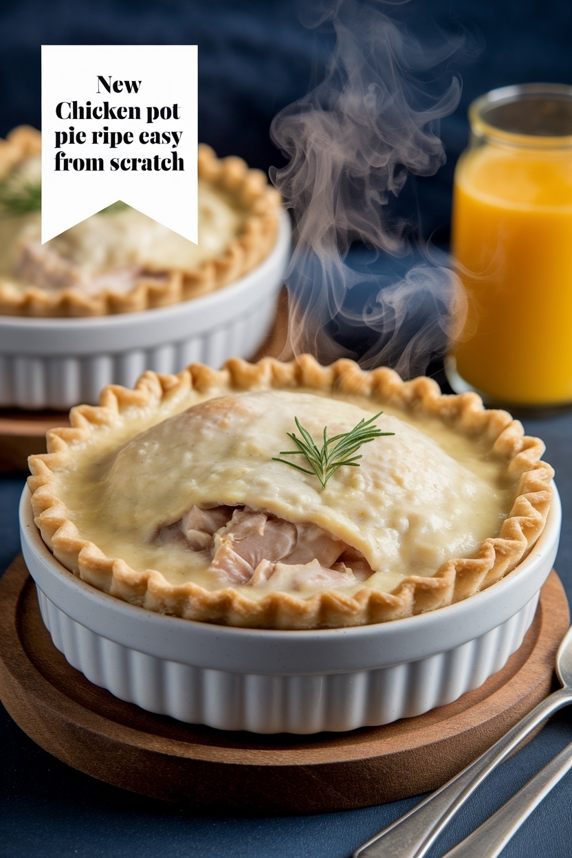 chicken pot pie recipe easy from scratch