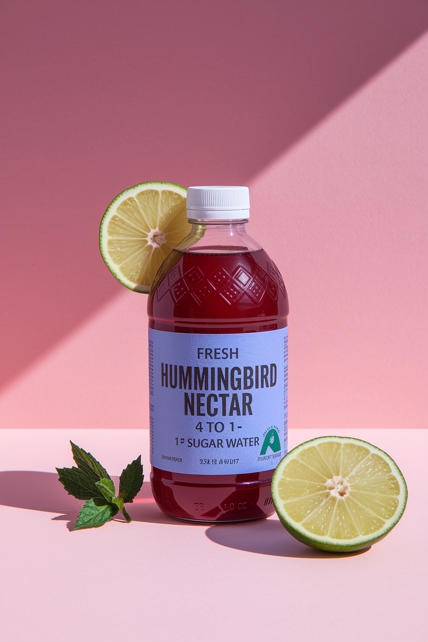 hummingbird nectar 4 to 1 sugar water