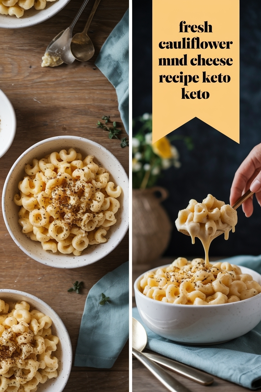 cauliflower mac and cheese recipe keto