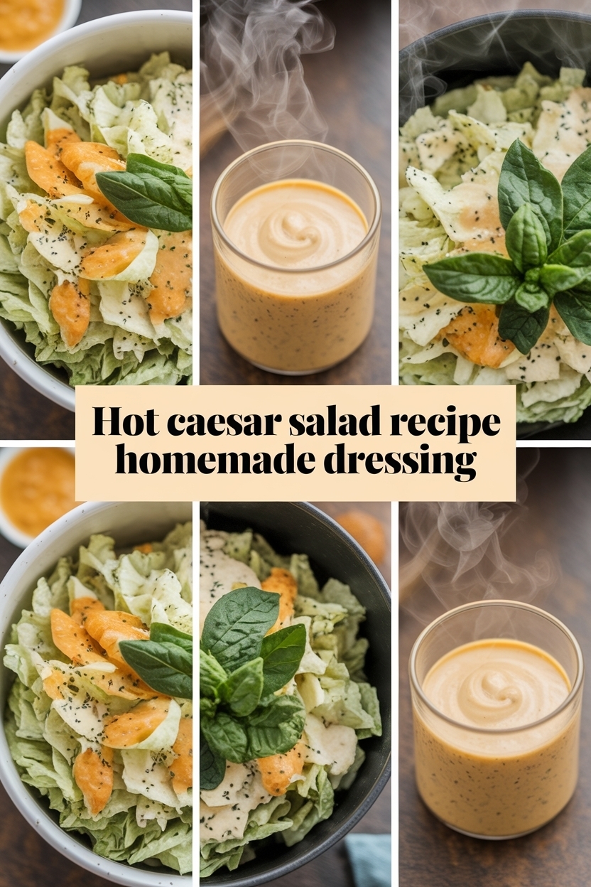 caesar salad recipe homemade dressing