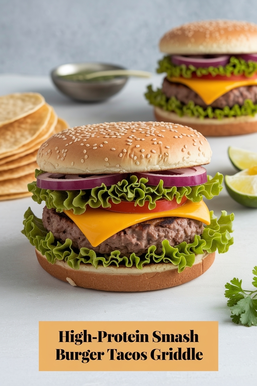 smash burger tacos griddle