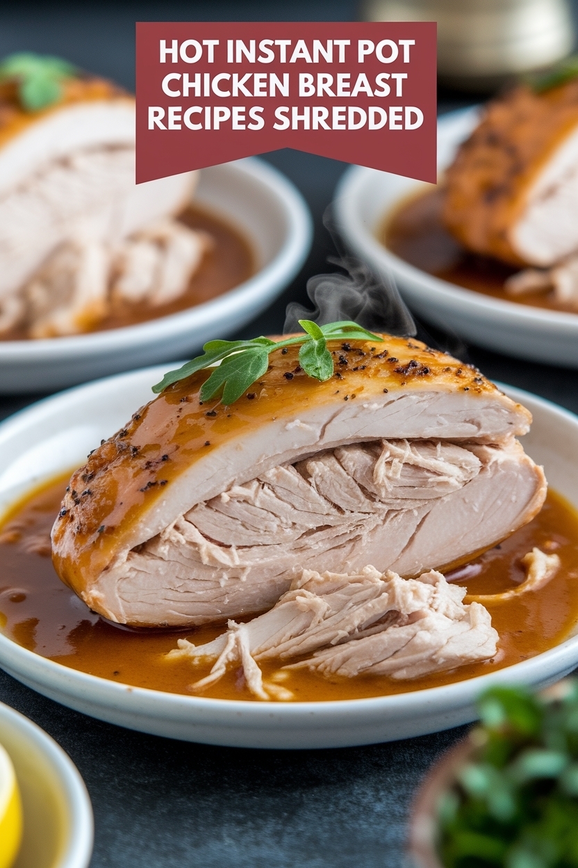 instant pot chicken breast recipes shredded