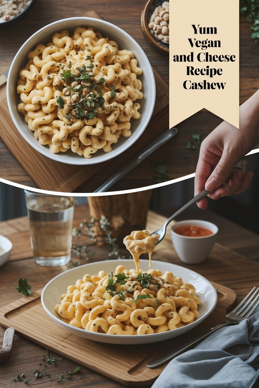 vegan mac and cheese recipe cashew