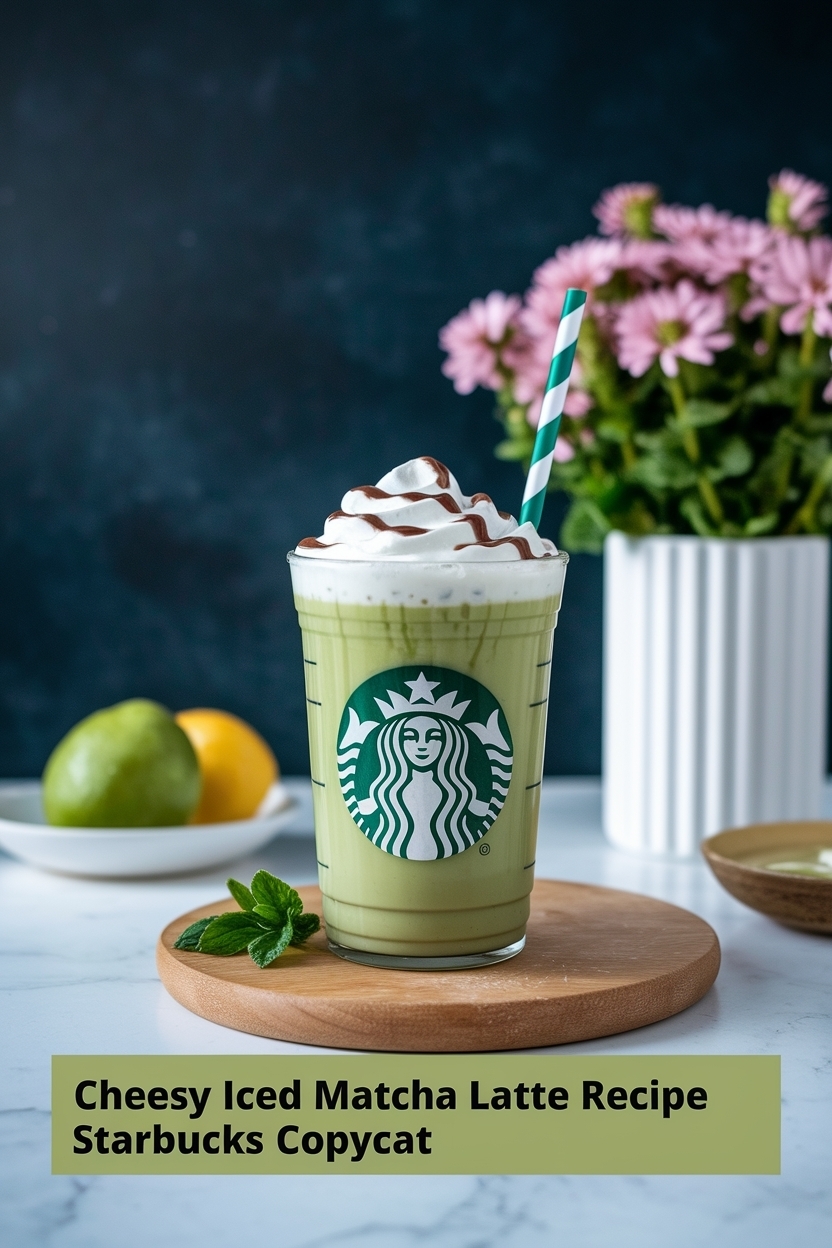 iced matcha latte recipe starbucks copycat
