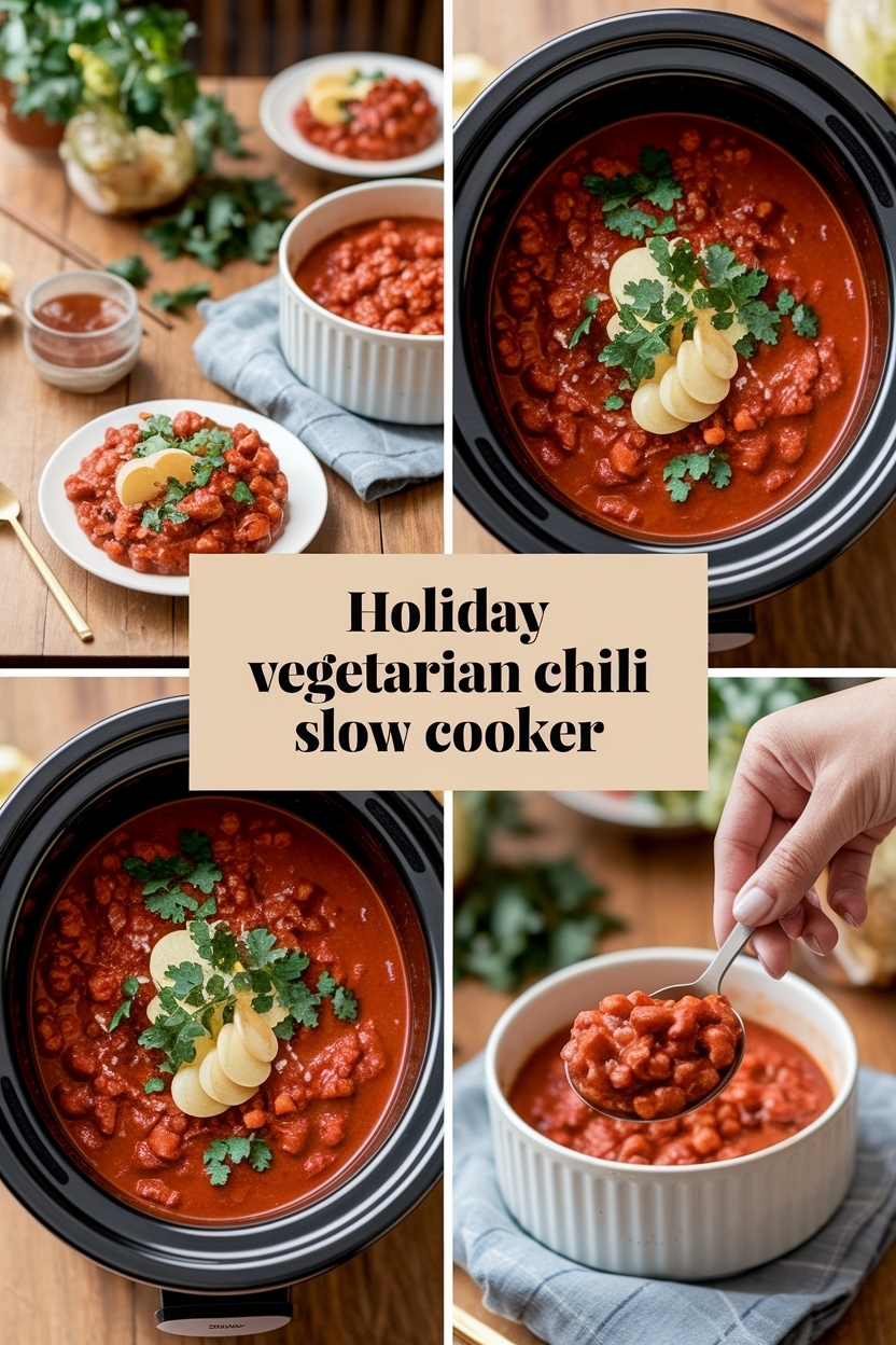 vegetarian chili recipe slow cooker