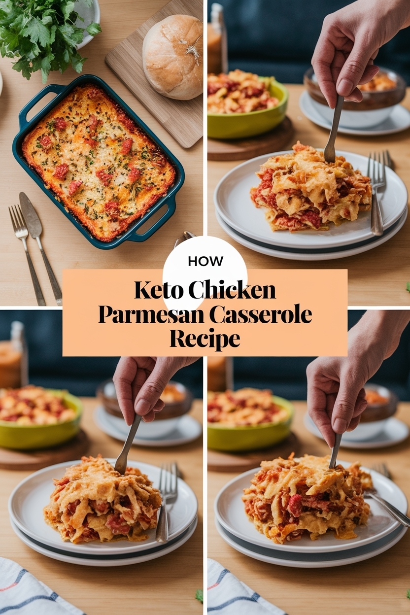 keto chicken parmesan casserole recipe