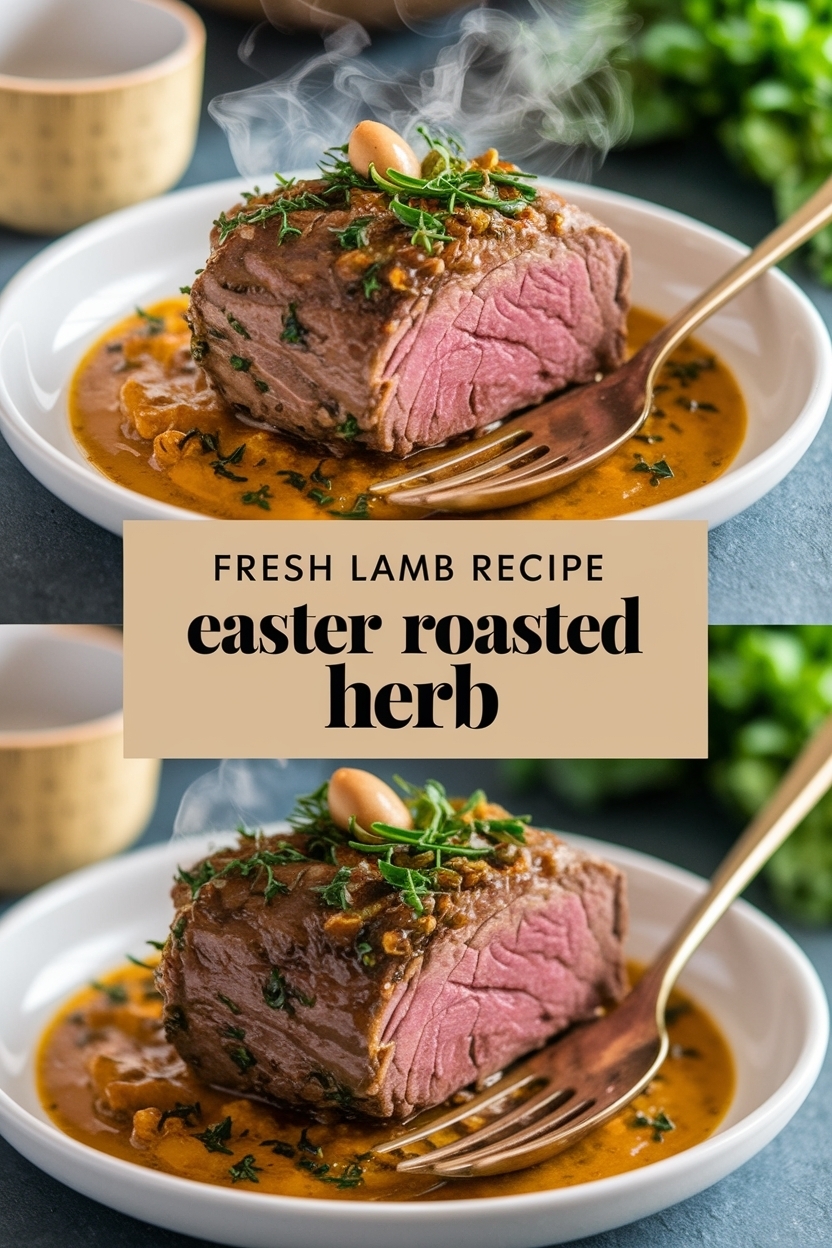 lamb recipe easter roasted herb