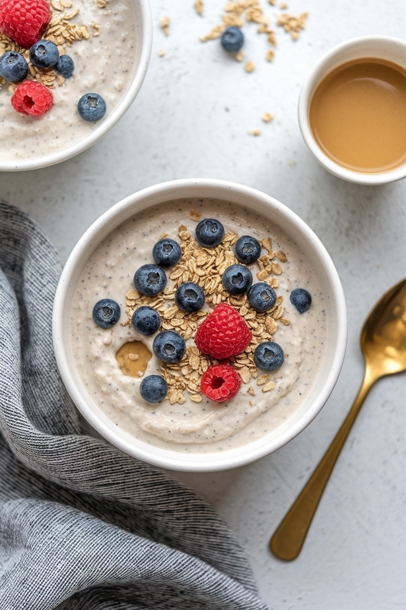 overnight oats recipe for weight loss high protein