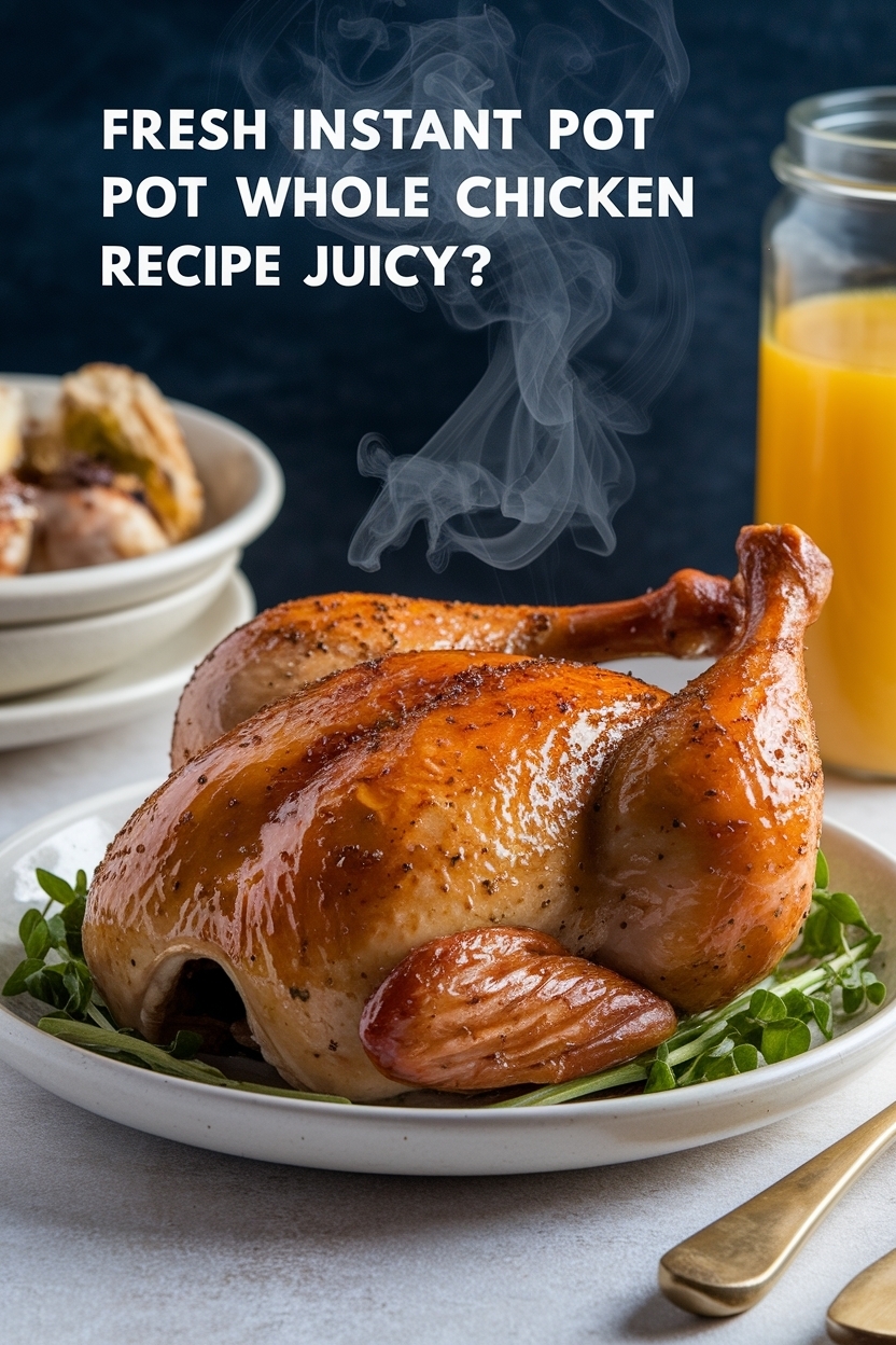 instant pot whole chicken recipe juicy