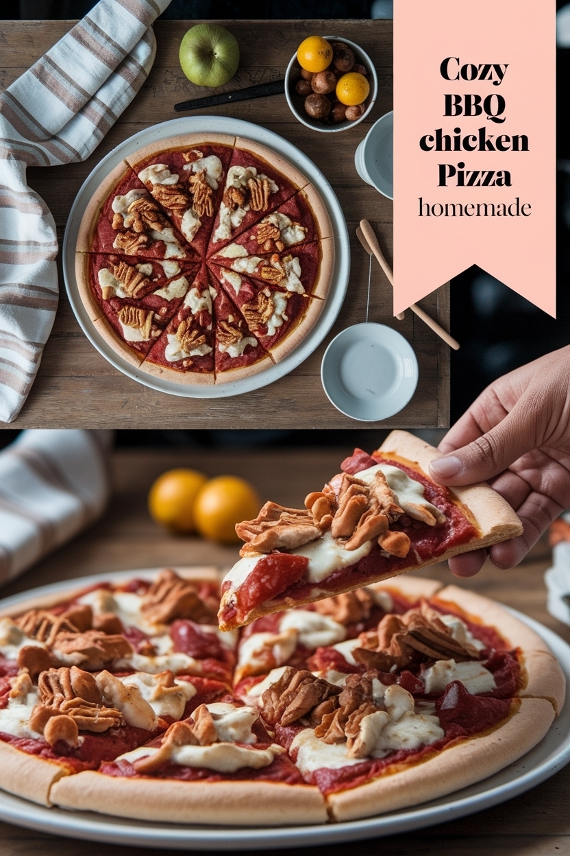 bbq chicken pizza recipe homemade