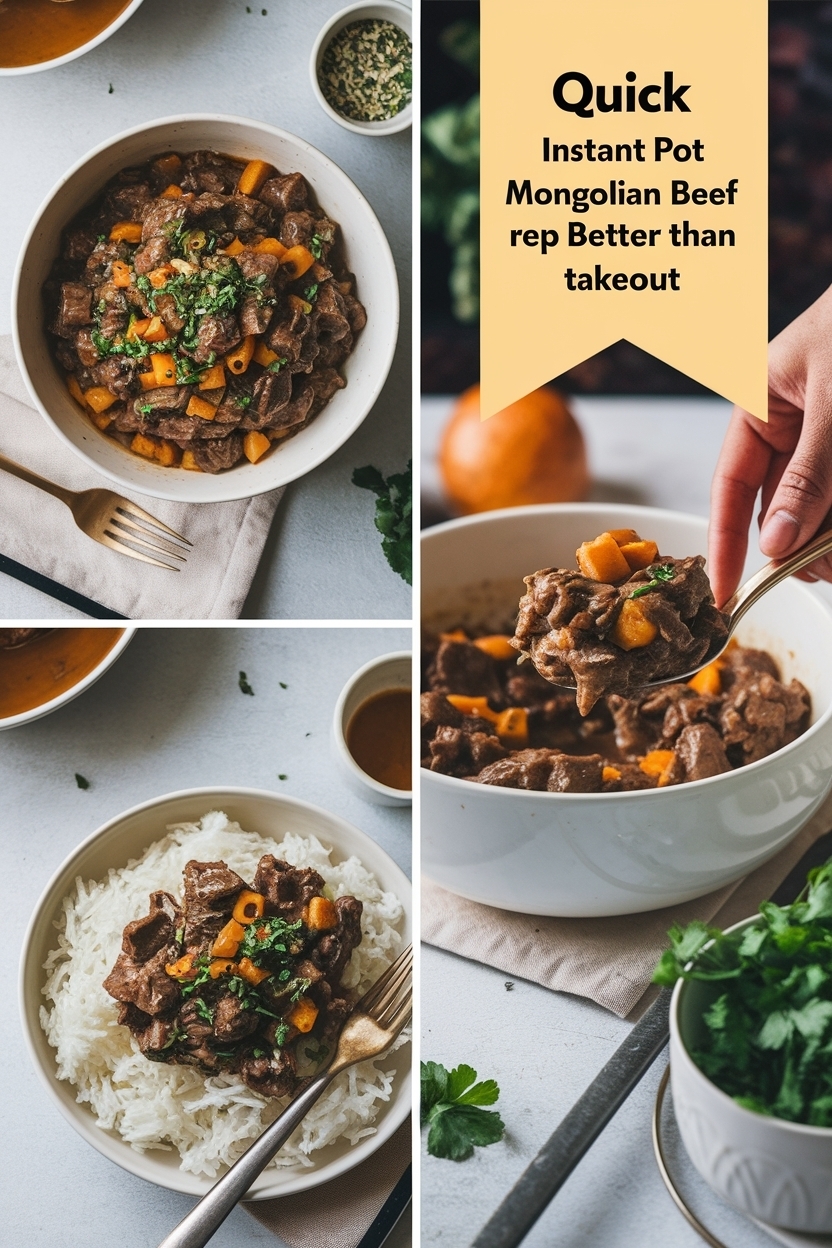 instant pot mongolian beef recipe better than takeout