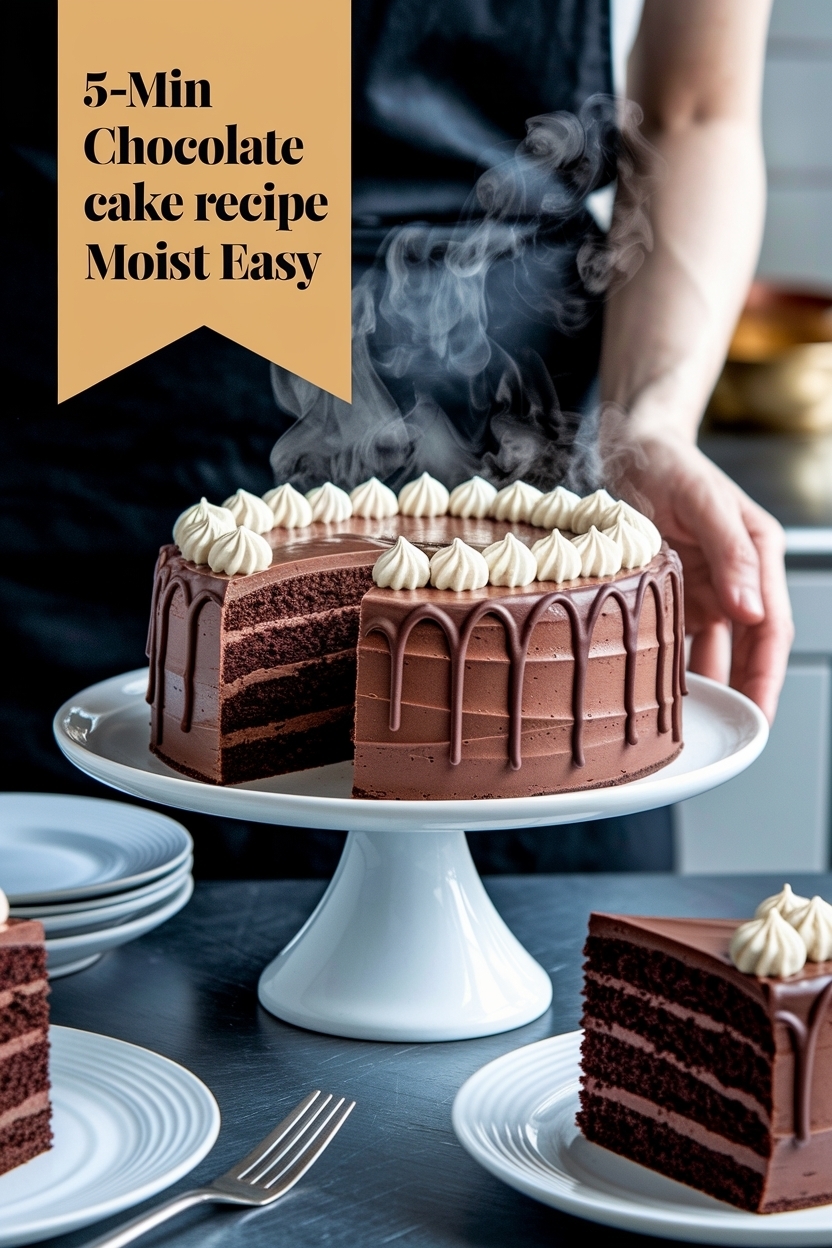 chocolate cake recipe moist easy