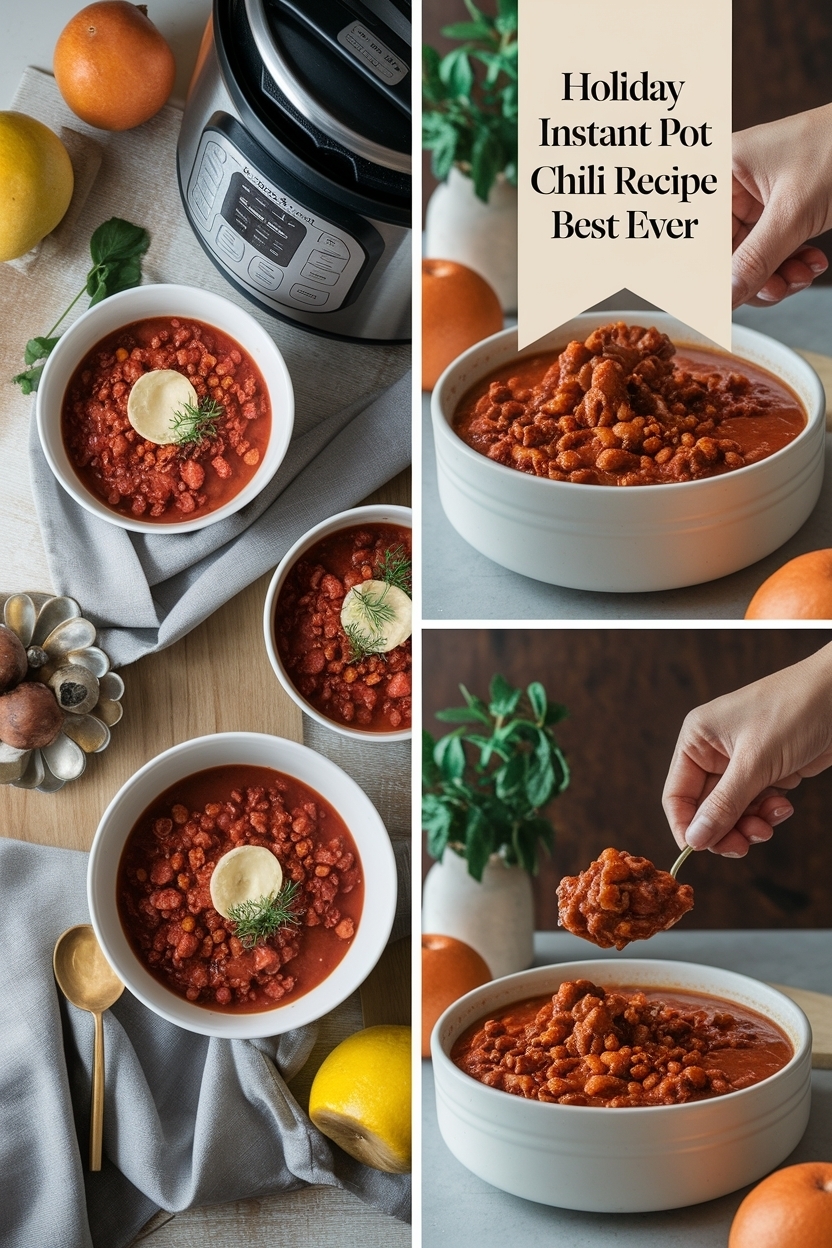 instant pot chili recipe best ever
