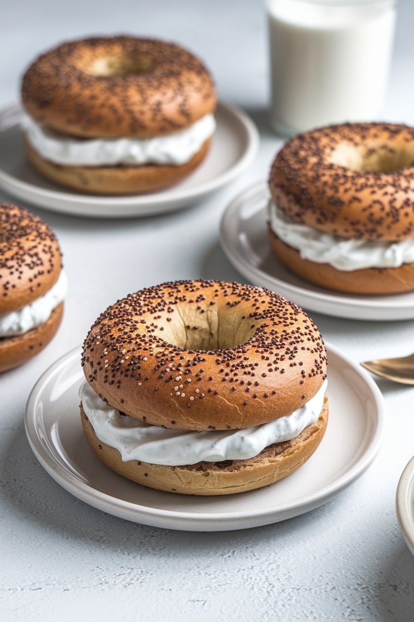 high protein bagels whey greek yogurt