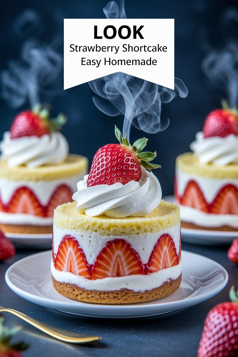 strawberry shortcake recipe easy homemade