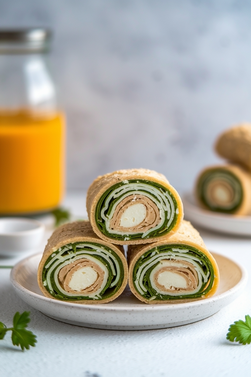 turkey cheddar roll ups cooler safe