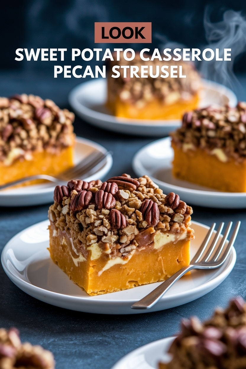 sweet potato casserole pecan streusel