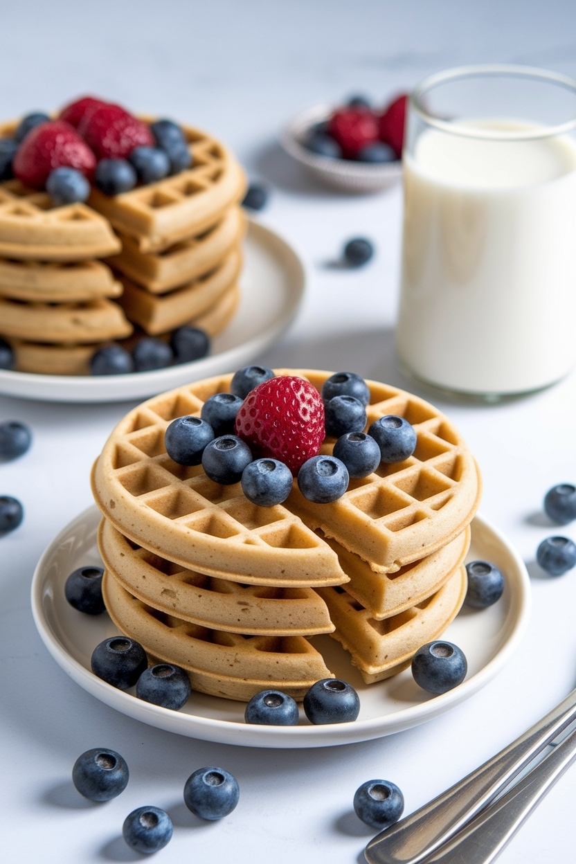 protein waffles recipe without protein powder